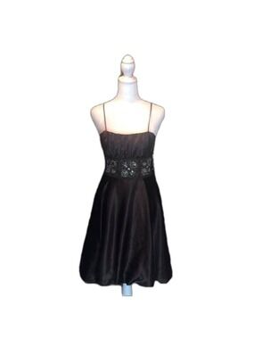 KIKI Precious Brown Party Dress! Beaded/Sequin Mid-Line. Size XS